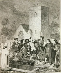 Jonathan Wild Seizing Jack at His Mother