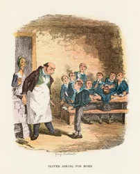 Oliver Asking for More, Illustration for 