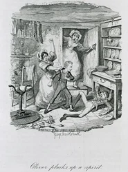 Oliver Plucks Up a Spirit, 1837