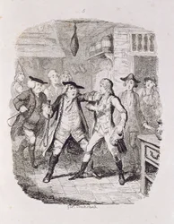 Squire Western Seizing Jones at Upton, from 