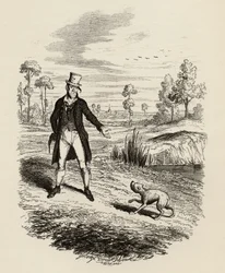 Sykes Attempting to Destroy His Dog, from 