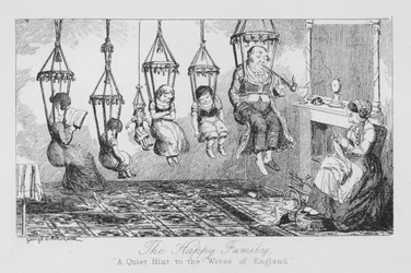 The Happy Family, A Quiet Hint to the Wives of England