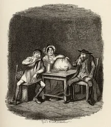 The Jew and Morris Bolter begin to understand each other, from 