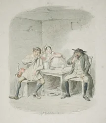 The Jew and Morris Bosle Begin to Understand Each Other