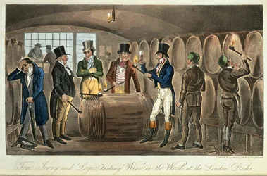 Tom, Jerry & Logic Tasting Wine, Life in London, etc., by Pierce Egan