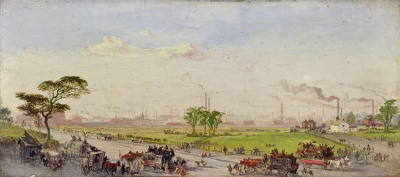Manchester from Belle Vue