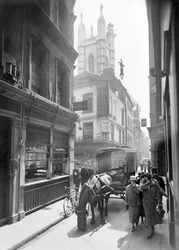 Bow Lane looking south, City of London