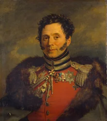 Portrait of General Nikolai Ivanovich Depreradovich, before 1825