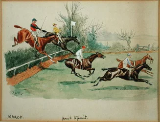 The Month of March: Point to Point