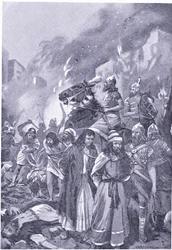 The Destruction of Sidon by Esar Haddon