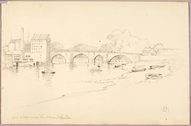 Old Bridge over the Dee, Chester