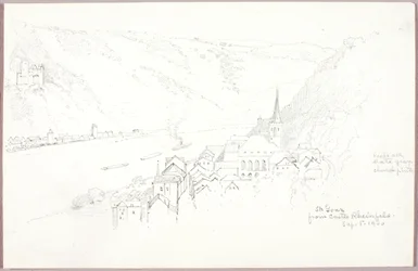 St. Goar from Castle Rheinfels