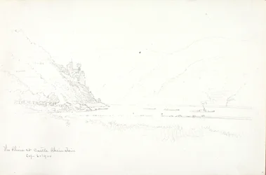 The Rhine at Castle Rheinstein