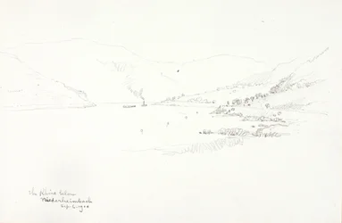 The Rhine below Niederheimbach