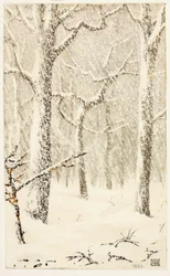 Untitled (Trees in Snow)