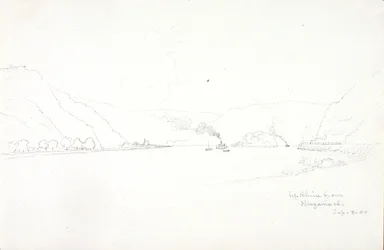 Up Rhine from Hirzenach