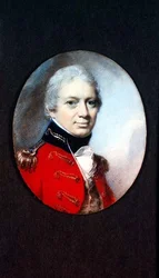 Miniature of Lt. Col. Robertson of the Wiltshire Militia, c.1801