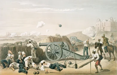 Heavy Day in the Batteries, from 