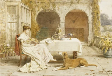 Faithful Friend at Tea Time