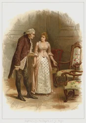 Sophia, Lady Newdegate, and Sir Roger