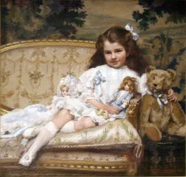 Portrait of Marjorie Cohen, Aged 5