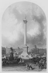 The Nelson Column, Trafalgar Square, William Railton, Architect