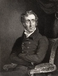 Henry Welbore Agar Ellis, 2nd Viscount Clifden, engraved by Edward Scriven (1775-1841), from 