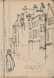 View of the Buiten Dommersstraat in Amsterdam