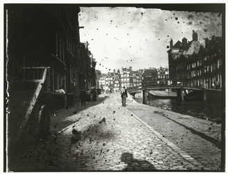 View of the Looiersgracht in Amsterdam