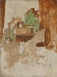 Street in Montmartre, Paris