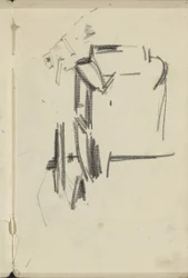 Study, Possibly of the Interior of a Carriage
