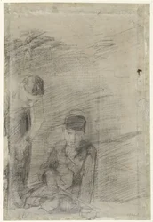 Two Playing Boys