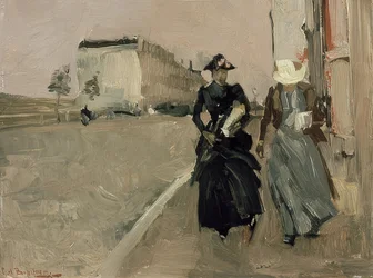 Gust of Wind. Around 1900