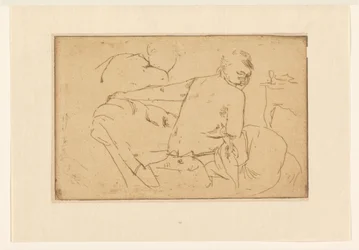Seated Female Nude