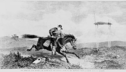 The American Pony Express, En Route from the Missouri River to San Francisco