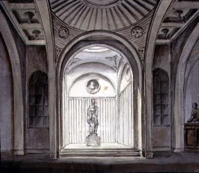 A Sculptural Gallery Interior