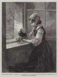 The Cottage Window, in the Suffolk-Street Exhibition for the Relief of the Distress in the Cotton Districts