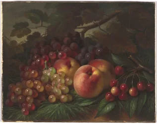Peaches, Grapes and Cherries