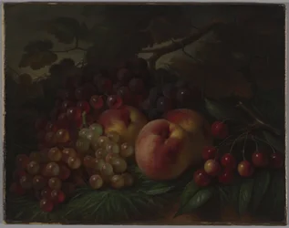 Peaches, Grapes and Cherries