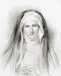 Jane Porter, Engraved by J. Thomson, from 