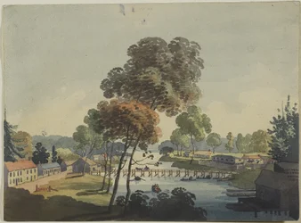 Village of Chippawa near the Falls of Niagara