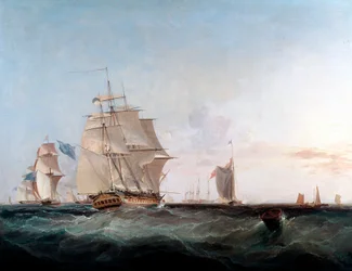 Merchantmen and other shipping in the English Channel, 19th century