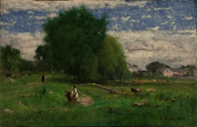 The Road to the Village, Milton
