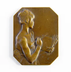Octagonal plaque