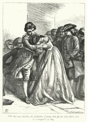 Illustration for The Vicar of Wakefield (engraving)