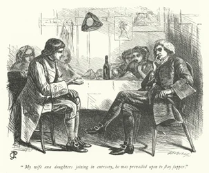 Illustration for The Vicar of Wakefield