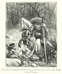 Illustration for The Vicar of Wakefield