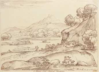 Untitled: Pastoral scene