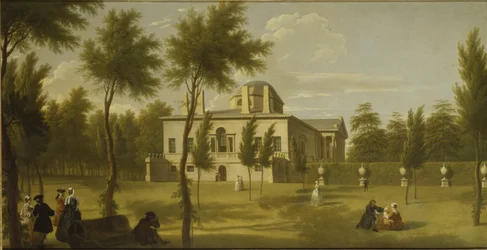 View of Chiswick Villa from the lawn, c.1735