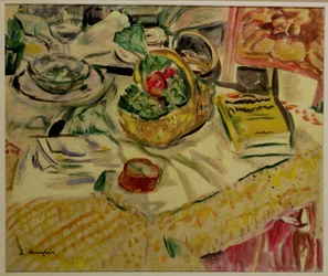 Still Life with a Basket of Vegetables